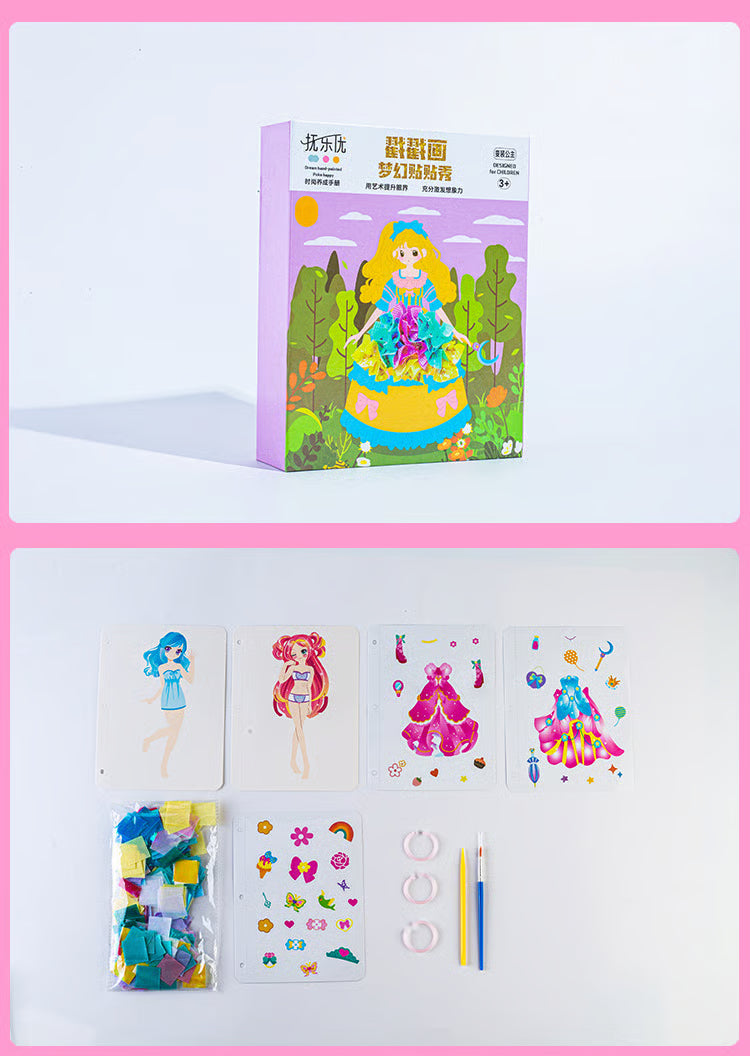 Princess Dress-Up Craft Book