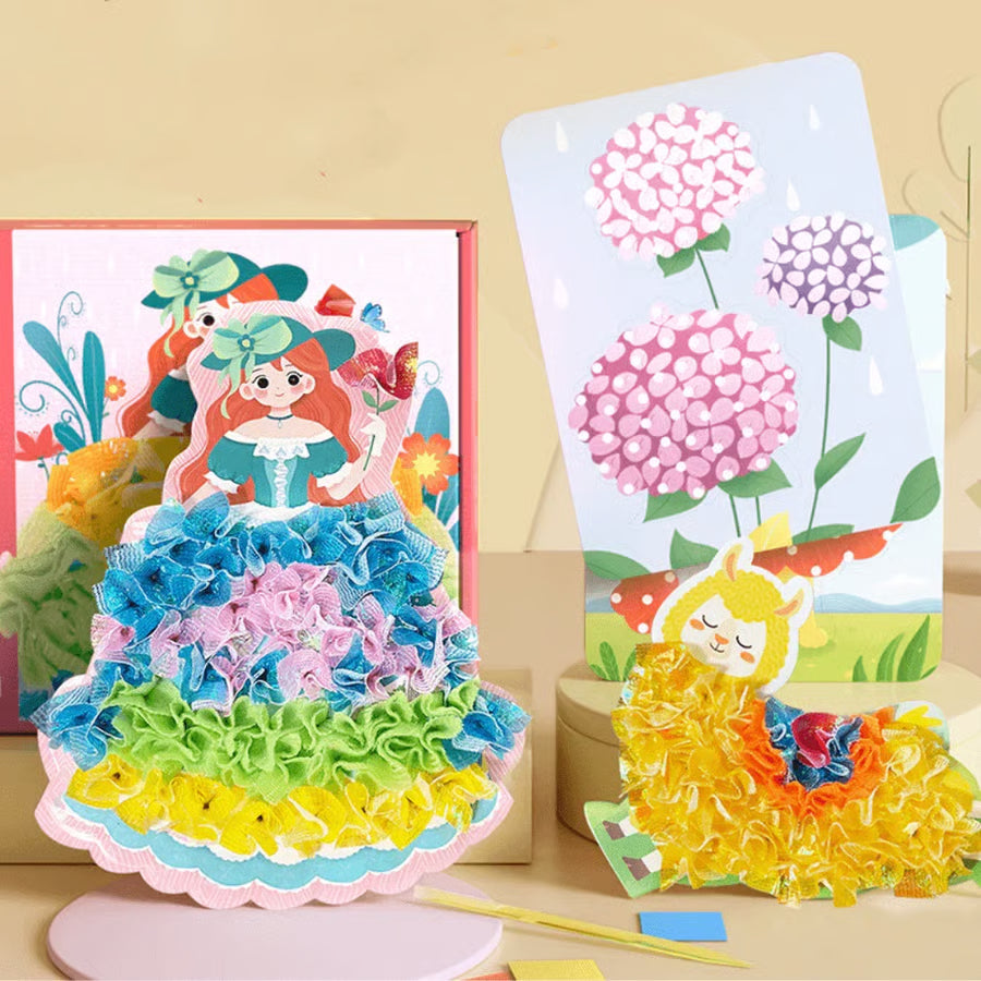 Kids Fabric Art Mosaic Kit