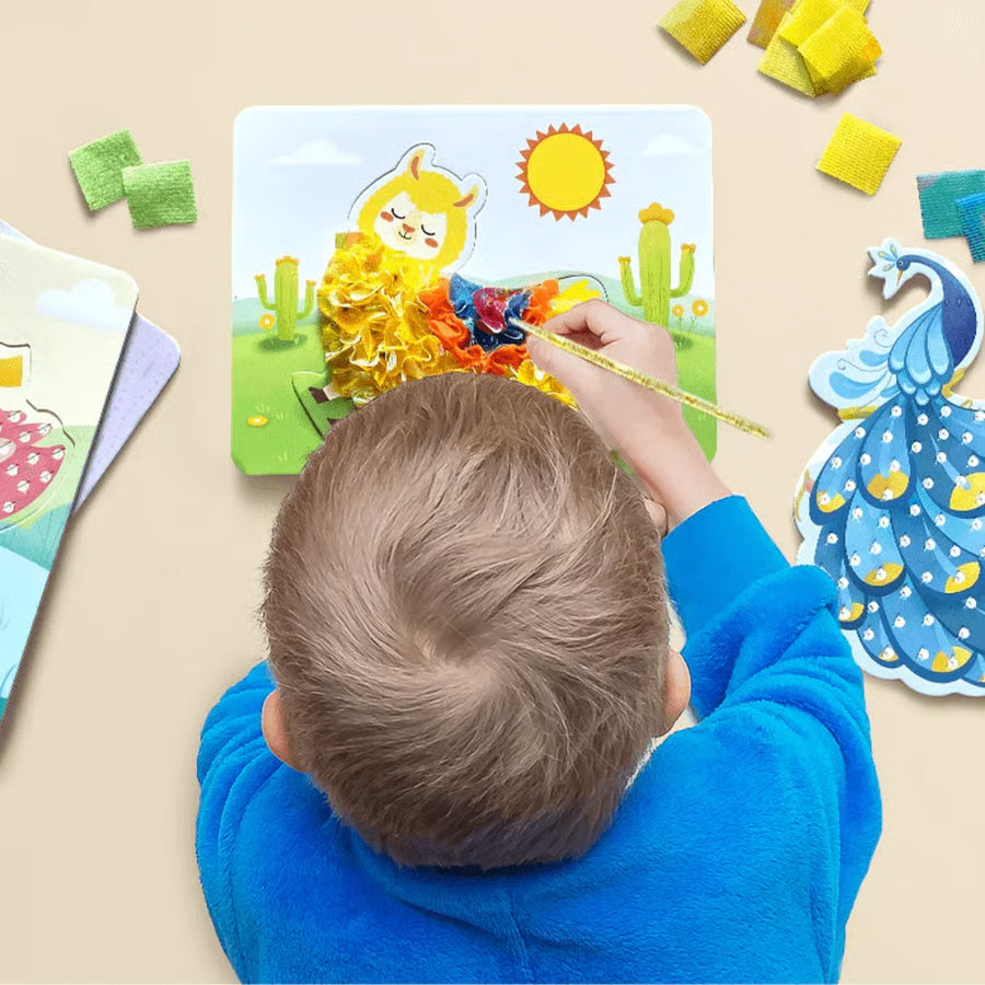 Kids Fabric Art Mosaic Kit