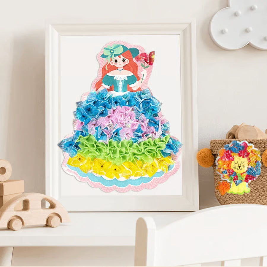 Kids Fabric Art Mosaic Kit