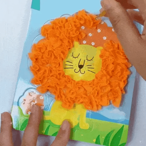 Kids Fabric Art Mosaic Kit