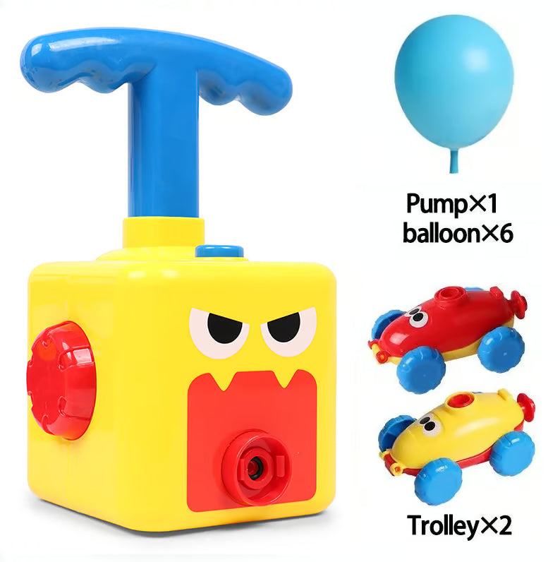 Balloon-Powered Car Launcher Set