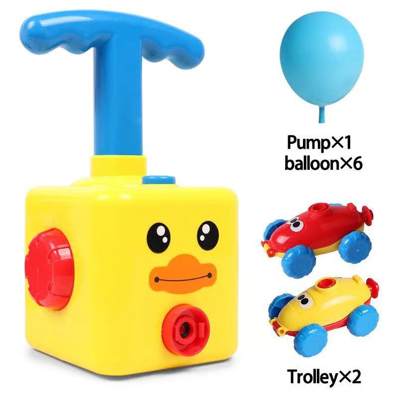 Balloon-Powered Car Launcher Set