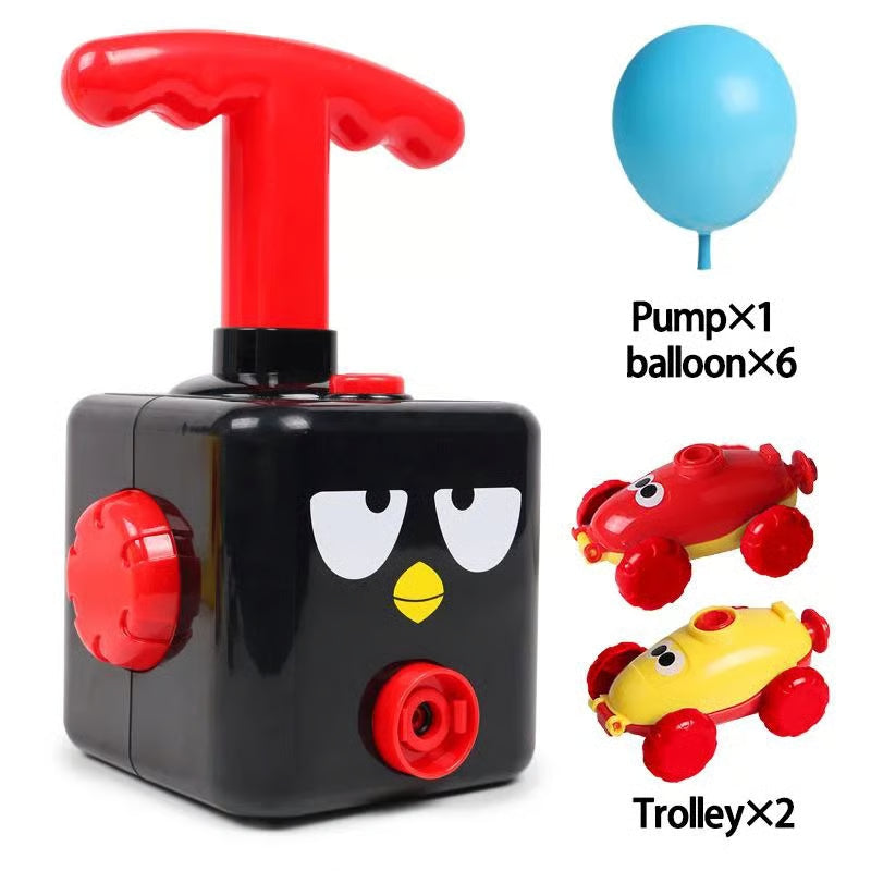 Balloon-Powered Car Launcher Set