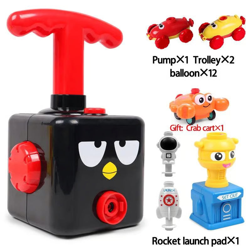 Balloon-Powered Car Launcher Set