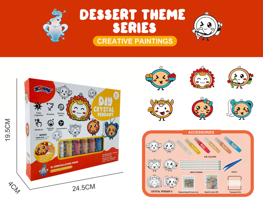 DIY Crystal Pendant Painting Kit