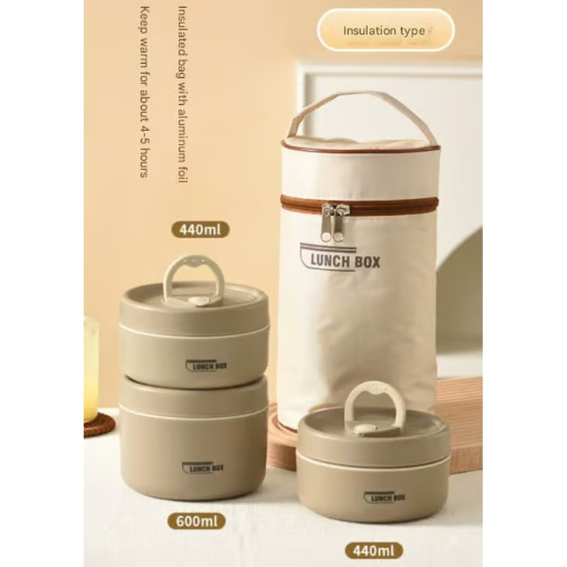 🔥🔥Portable Insulated Lunch Container Set🥗