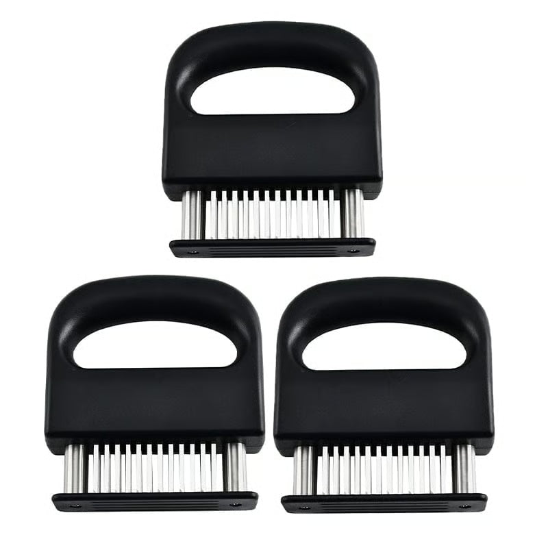 🔪 Spring-Loaded Meat Tenderizer | Professional Kitchen Tool